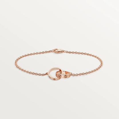 [Vellora Opalyn]LOVE BRACELET DOUBLE RING