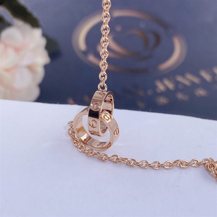 [Vellora Opalyn]LOVE BRACELET DOUBLE RING