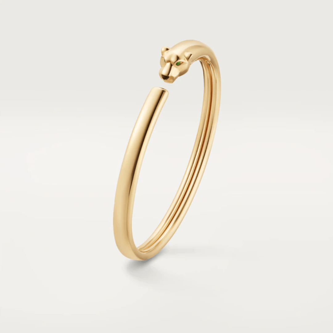 [Vellora Opalyn]PANTHERE GOLD OPEN BRACELET