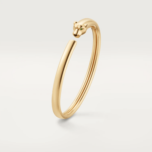 [Vellora Opalyn]PANTHERE GOLD OPEN BRACELET