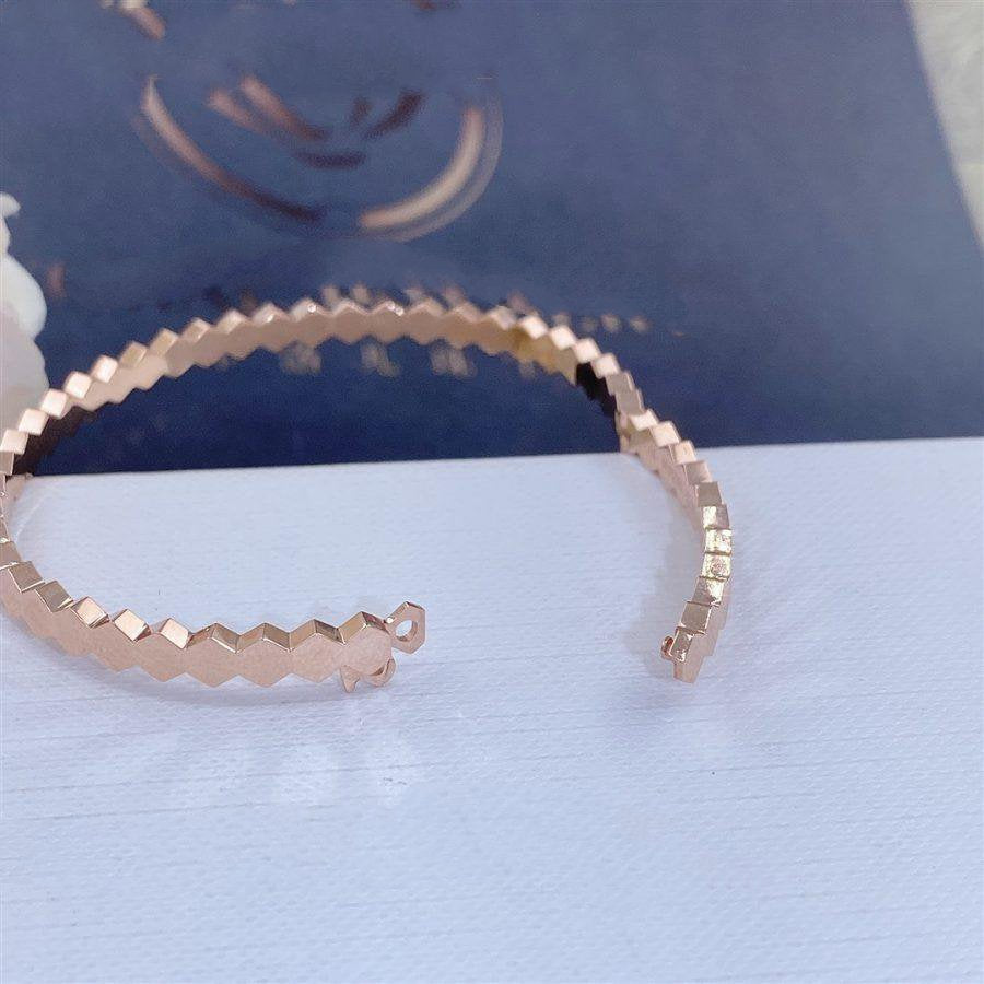 [Vellora Opalyn]BEE LOVE PINK GOLD BRACELET