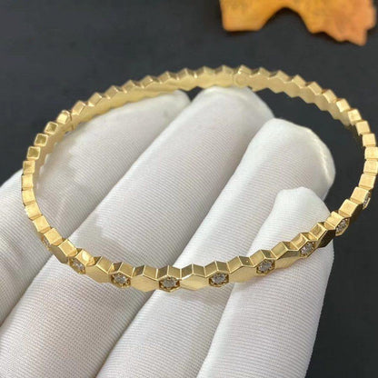[Vellora Opalyn]BEE LOVE GOLD DIAMOND BRACELET