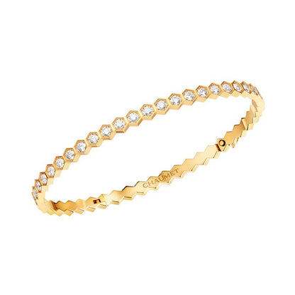 [Vellora Opalyn]BEE LOVE GOLD BRACELET FULL DIAMOND