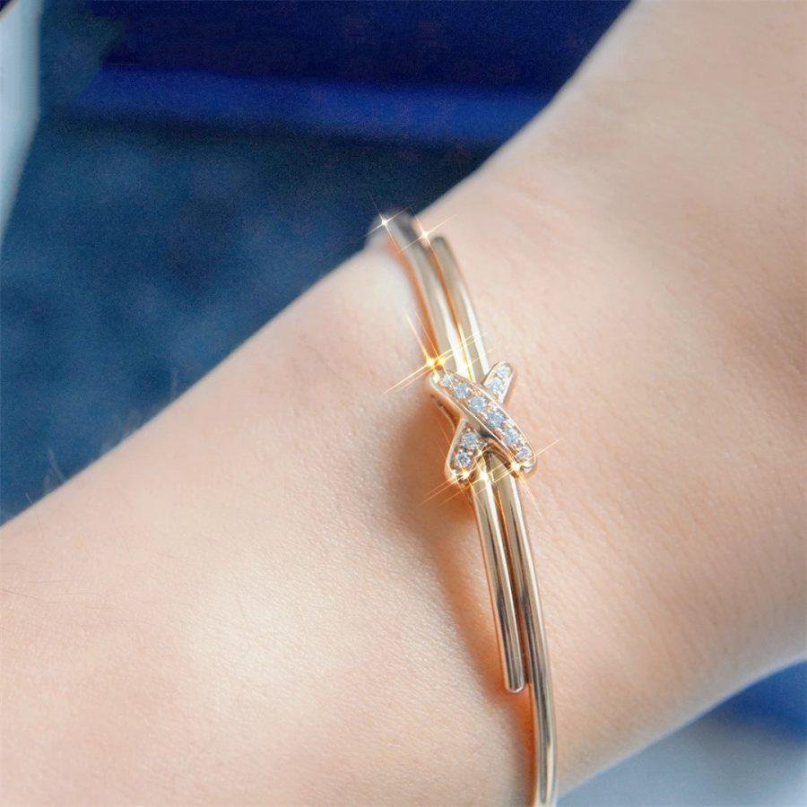 [Vellora Opalyn]JEUX DE BRACELET PINK GOLD DIAMONDS
