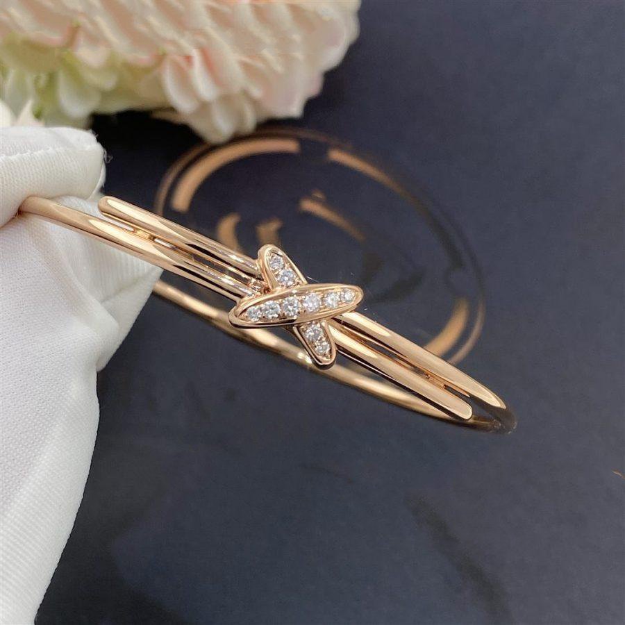 [Vellora Opalyn]JEUX DE BRACELET PINK GOLD DIAMONDS