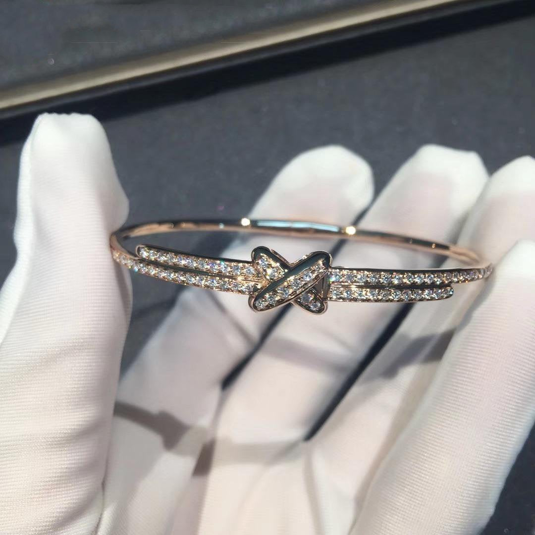 [Vellora Opalyn]JEUX DE BRACELET DIAMONDS PINK GOLD