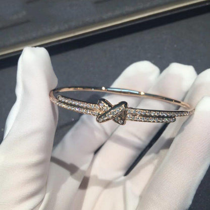[Vellora Opalyn]JEUX DE BRACELET DIAMONDS PINK GOLD