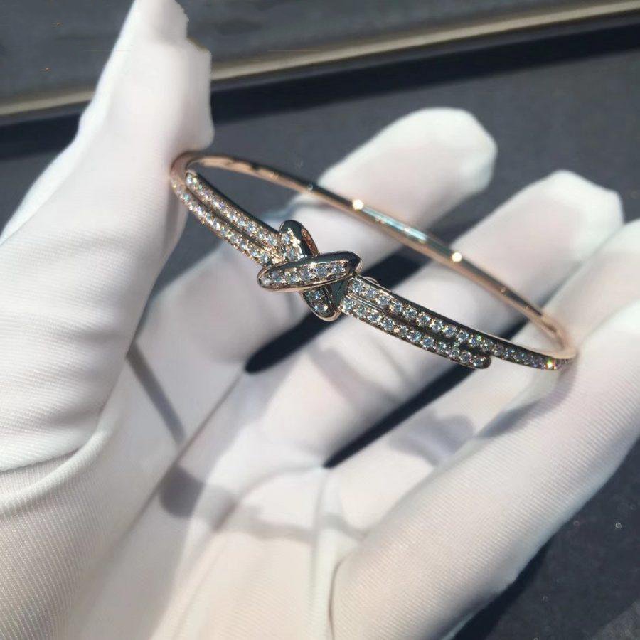 [Vellora Opalyn]JEUX DE BRACELET DIAMONDS PINK GOLD
