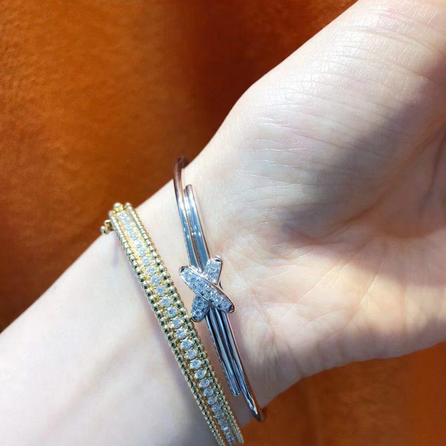 [Vellora Opalyn]JEUX DE BRACELET SILVER DIAMONDS