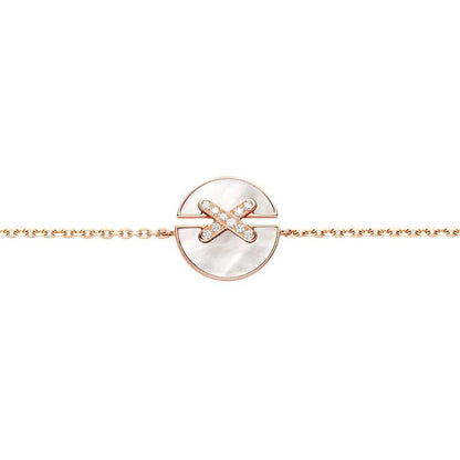 [Vellora Opalyn]JEUX DE BRACELET MOP PINK GOLD DIAMONDS