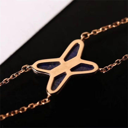 [Vellora Opalyn]Hollow Design Four-Leaf Clover Flower Shape Ring