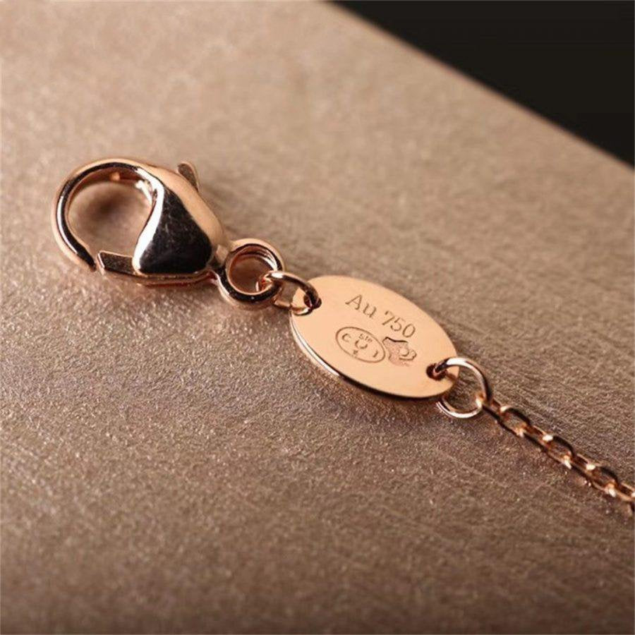 [Vellora Opalyn]Hollow Design Four-Leaf Clover Flower Shape Ring