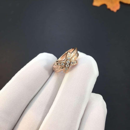 [Vellora Opalyn]JEUX DE PINK GOLD DIAMOND RING