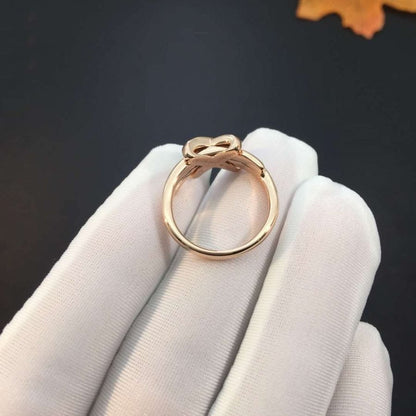[Vellora Opalyn]JEUX DE PINK GOLD DIAMOND RING