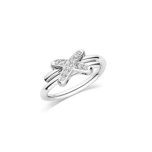 [Vellora Opalyn]JEUX DE SILVER DIAMOND RING