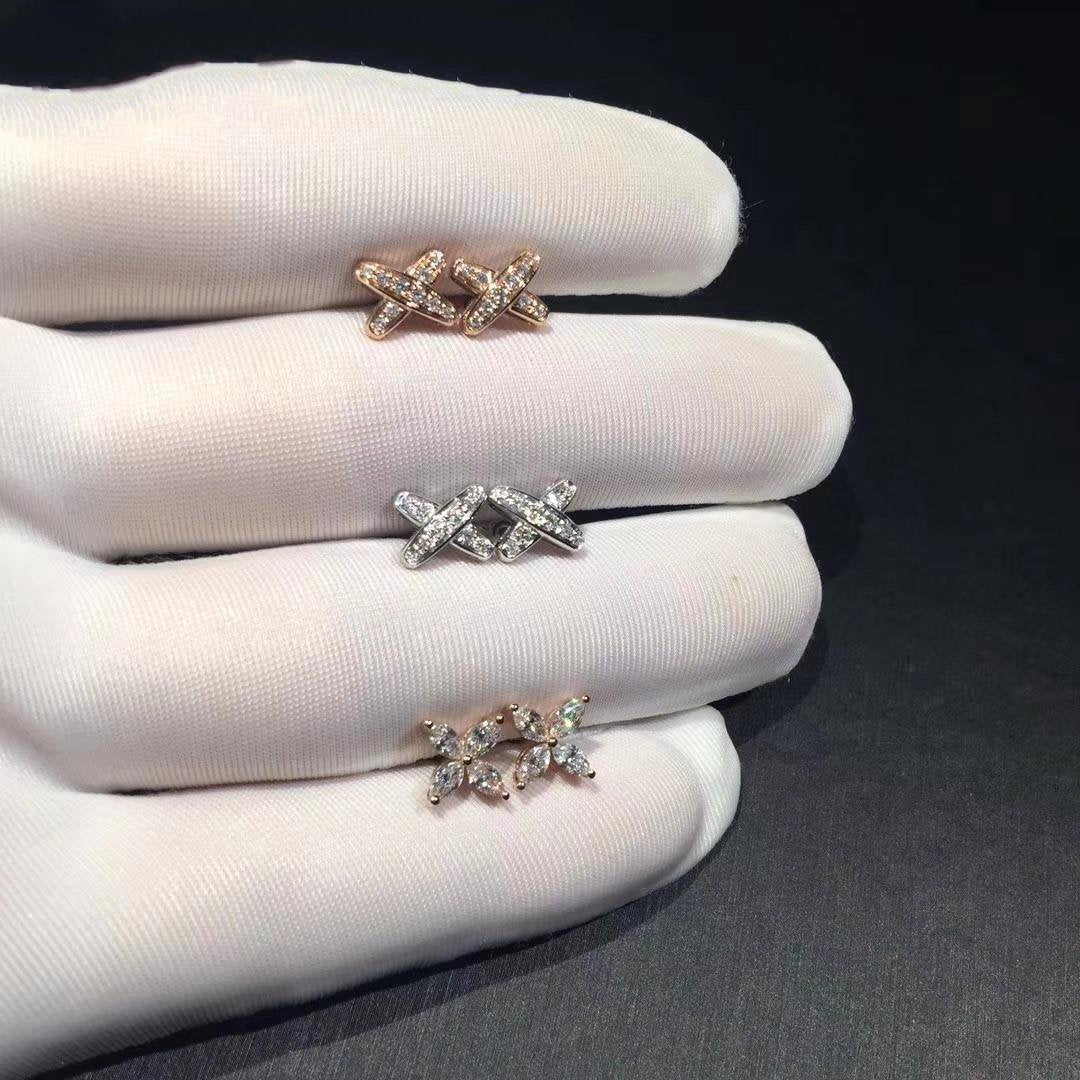 [Vellora Opalyn]JEUX DE DIAMOND EARRINGS
