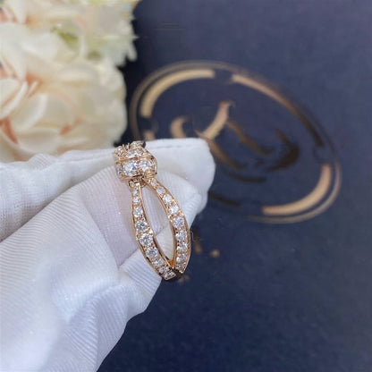 [Vellora Opalyn]LIENS PINK GOLD DIAMOND RING