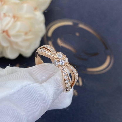 [Vellora Opalyn]LIENS PINK GOLD DIAMOND RING