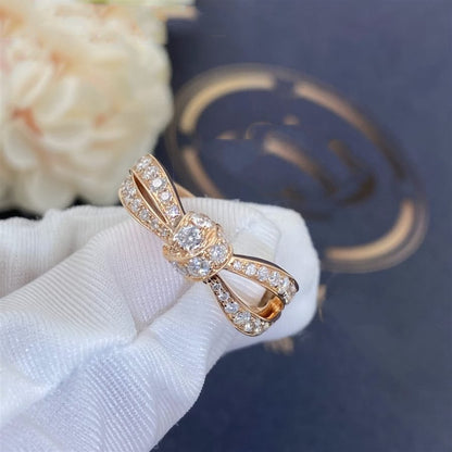 [Vellora Opalyn]LIENS PINK GOLD DIAMOND RING