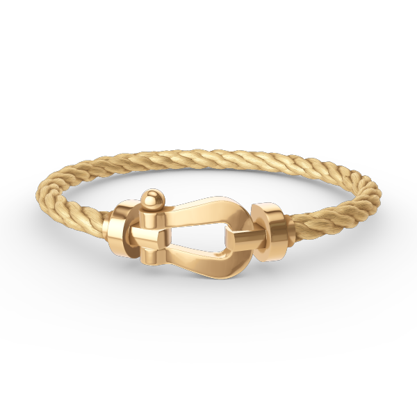 [Vellora Opalyn]FORCE LARGE HORSESHOE NO DIAMOND BRACELET GOLD