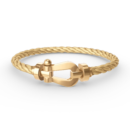 [Vellora Opalyn]FORCE LARGE HORSESHOE NO DIAMOND BRACELET GOLD