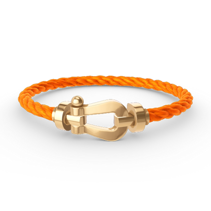 [Vellora Opalyn]FORCE LARGE HORSESHOE NO DIAMOND BRACELET GOLD