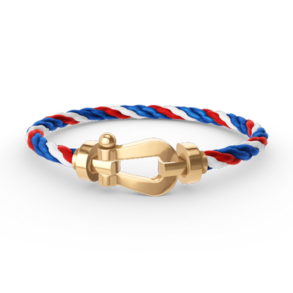 [Vellora Opalyn]FORCE LARGE HORSESHOE NO DIAMOND BRACELET GOLD