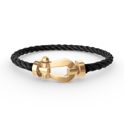 [Vellora Opalyn]FORCE LARGE HORSESHOE NO DIAMOND BRACELET GOLD