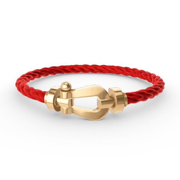 [Vellora Opalyn]FORCE LARGE HORSESHOE NO DIAMOND BRACELET GOLD