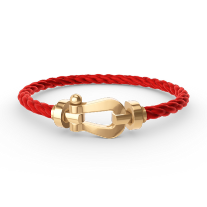 [Vellora Opalyn]FORCE LARGE HORSESHOE NO DIAMOND BRACELET GOLD