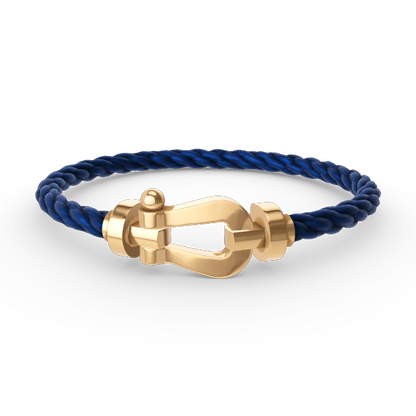 [Vellora Opalyn]FORCE LARGE HORSESHOE NO DIAMOND BRACELET GOLD