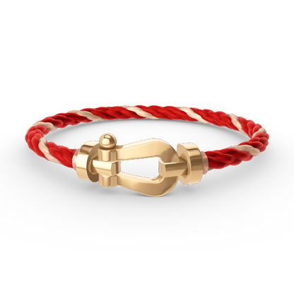 [Vellora Opalyn]FORCE LARGE HORSESHOE NO DIAMOND BRACELET GOLD