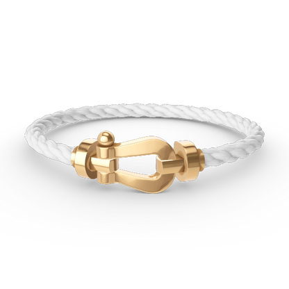 [Vellora Opalyn]FORCE LARGE HORSESHOE NO DIAMOND BRACELET GOLD