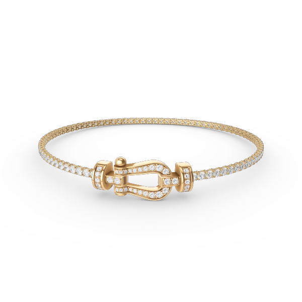 [Vellora Opalyn]FORCE  HORSESHOE  DIAMOND TENNIS BRACELET