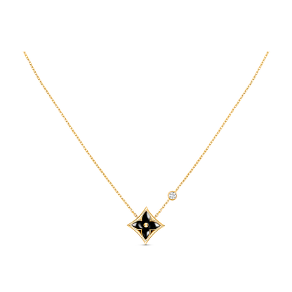 [Vellora Opalyn]STAR BLACK MOP NECKLACE