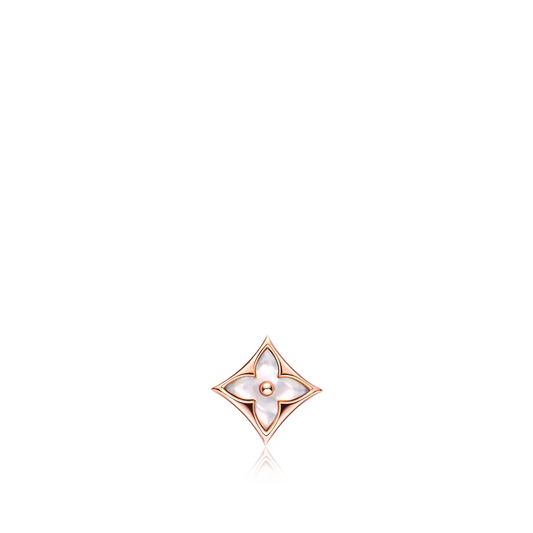 [Vellora Opalyn]STAR MOP PINK GOLD EARRINGS