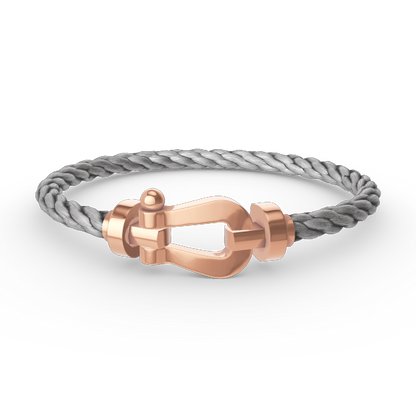 [Vellora Opalyn]FORCE LARGE HORSESHOE NO DIAMOND BRACELET ROSE GOLD
