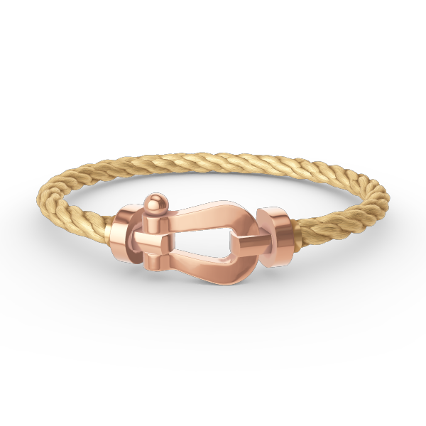 [Vellora Opalyn]FORCE LARGE HORSESHOE NO DIAMOND BRACELET ROSE GOLD