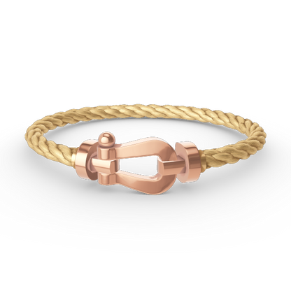 [Vellora Opalyn]FORCE LARGE HORSESHOE NO DIAMOND BRACELET ROSE GOLD