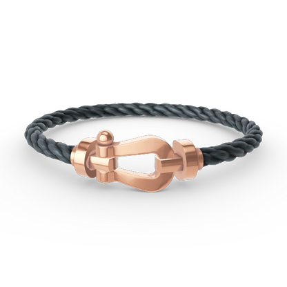 [Vellora Opalyn]FORCE LARGE HORSESHOE NO DIAMOND BRACELET ROSE GOLD