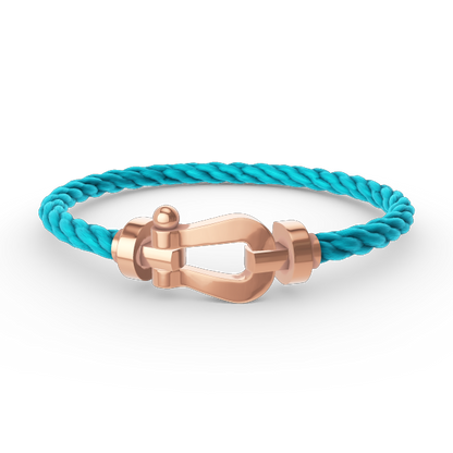 [Vellora Opalyn]FORCE LARGE HORSESHOE NO DIAMOND BRACELET ROSE GOLD