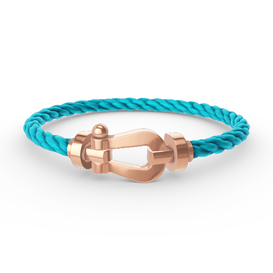 [Vellora Opalyn]FORCE LARGE HORSESHOE NO DIAMOND BRACELET ROSE GOLD