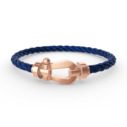[Vellora Opalyn]FORCE LARGE HORSESHOE NO DIAMOND BRACELET ROSE GOLD