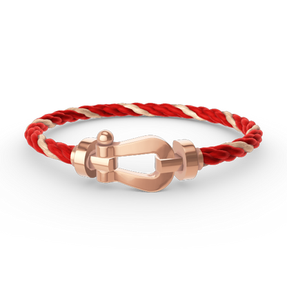 [Vellora Opalyn]FORCE LARGE HORSESHOE NO DIAMOND BRACELET ROSE GOLD