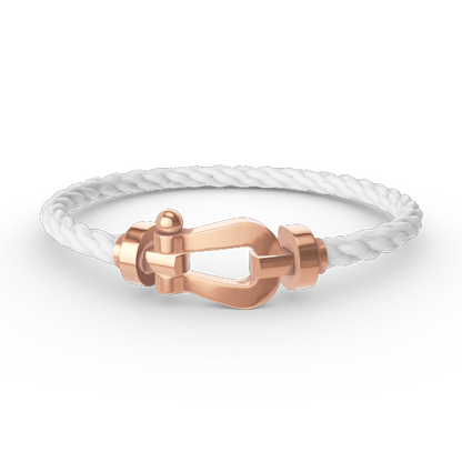 [Vellora Opalyn]FORCE LARGE HORSESHOE NO DIAMOND BRACELET ROSE GOLD