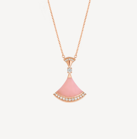 [Vellora Opalyn]DREAM NECKLACE PINK OPAL