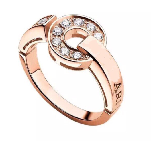 [Vellora Opalyn]DREAM RING DIAMOND PINK GOLD
