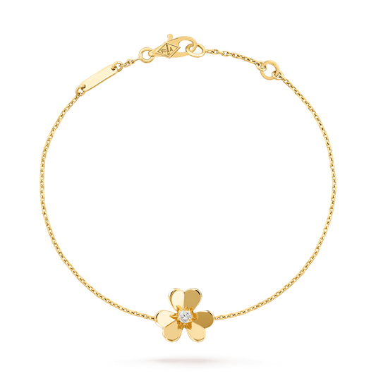 [Vellora Opalyn]FRIVOLE GOLD FLOWER BRACELET