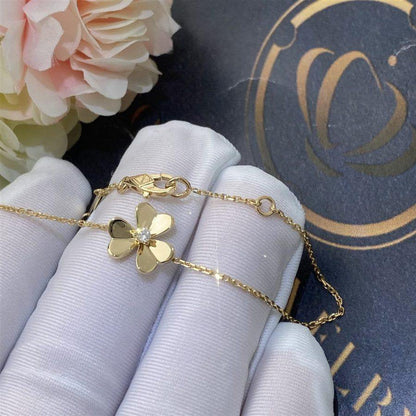 [Vellora Opalyn]FRIVOLE GOLD FLOWER BRACELET