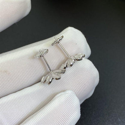 [Vellora Opalyn]FRIVOLE MINI SILVER FLOWER EARRINGS